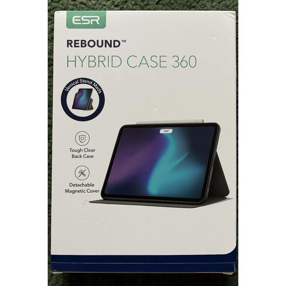 ESR Rebound Hybrid Case 360 for iPad Pro 11" – Magnetic Stand Cover white color - Picture 2 of 6